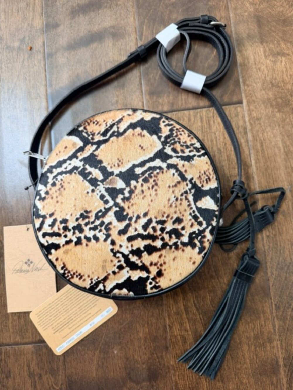 Patricia Nash Scafati Python Print Circle Crossbody - NWT - Picture 7 of 7
